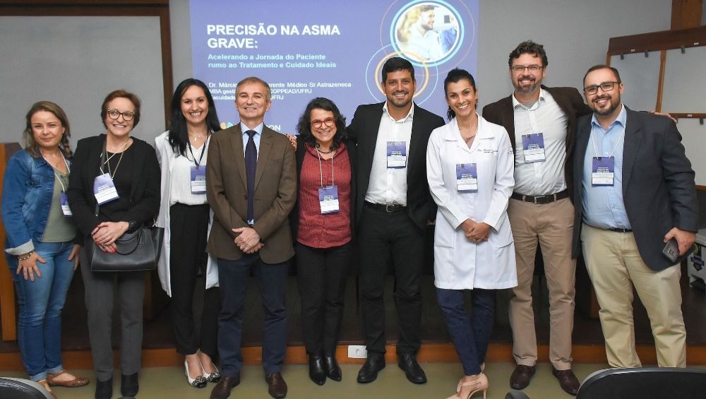 Masterclass em Manejo de Asma Grave no Pavilhão Pereira Filho