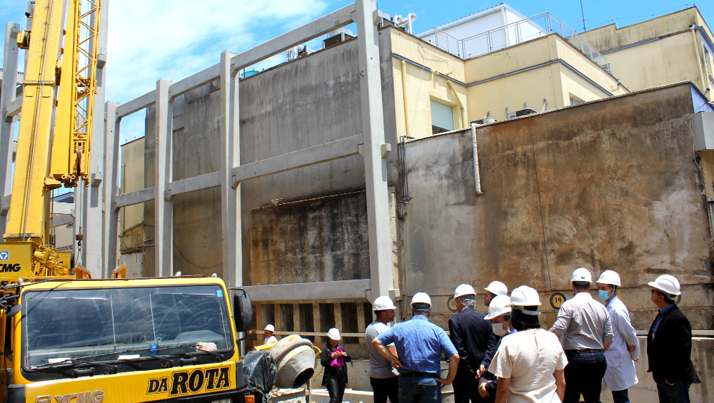 Para acelerar a construção da Emergência SUS do Hospital Dom João Becker