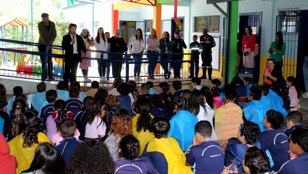 Santa Madalena é a primeira escola de Gravataí a capacitar crianças contra o AVC