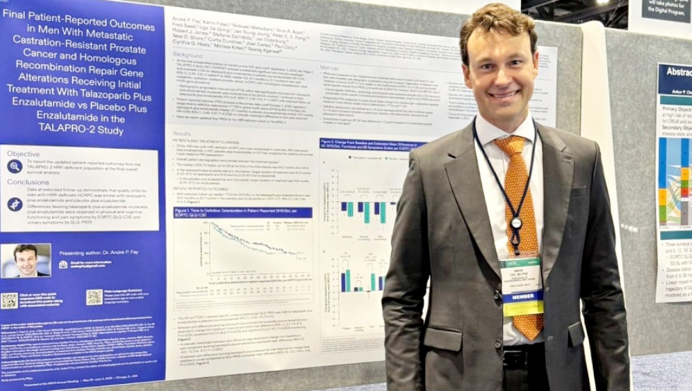 M&eacute;dico apresenta impacto global de novo tratamento no c&acirc;ncer de pr&oacute;stata