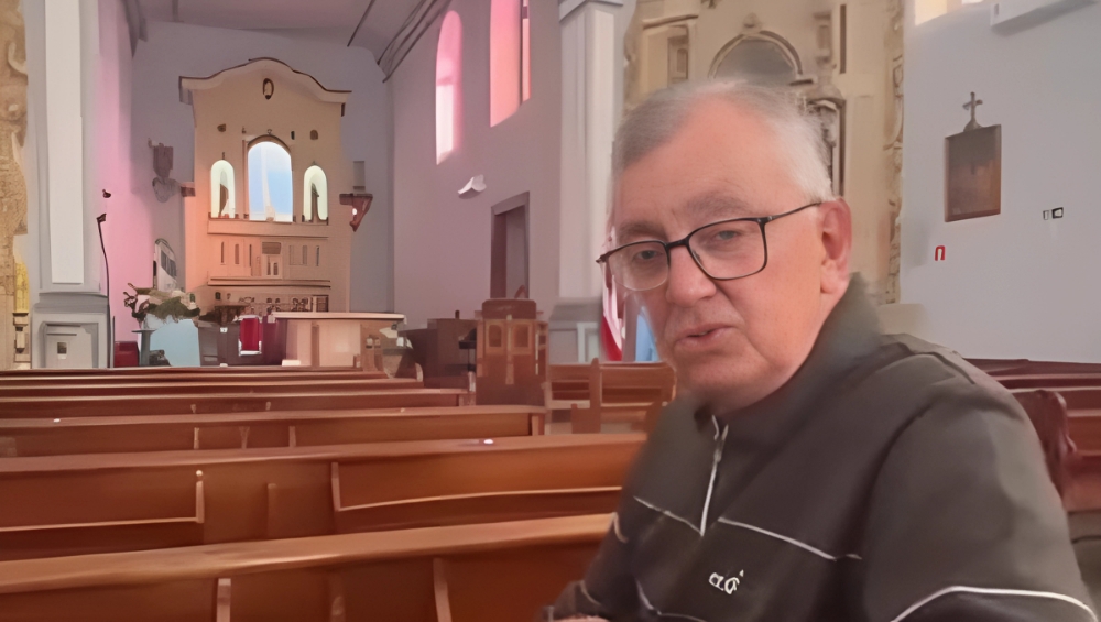 Marido de paciente vai &agrave; Igreja Matriz agradecer ao Hospital Dom Jo&atilde;o Becker