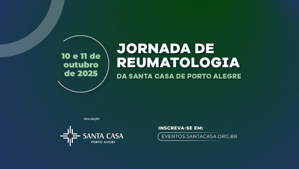 Santa Casa promove Jornada de Reumatologia com programa&ccedil;&atilde;o h&iacute;brida