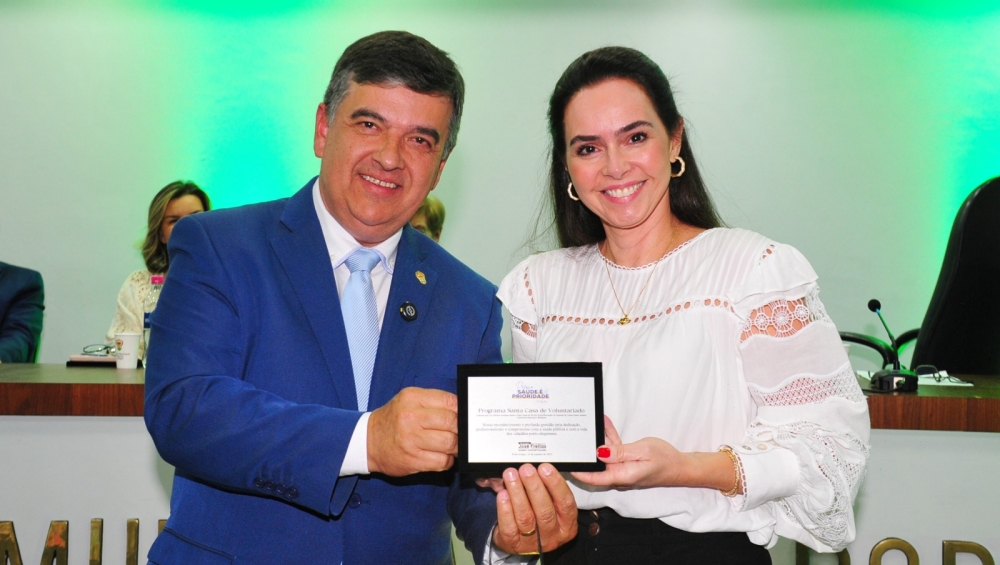Programa Santa Casa de Voluntariado &eacute; reconhecido em pr&ecirc;mio da C&acirc;mara Municipal