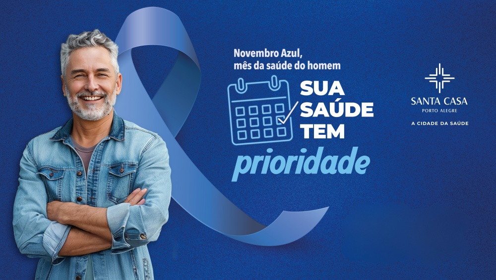  &ldquo;Sua sa&uacute;de tem prioridade&rdquo;: campanha refor&ccedil;a preven&ccedil;&atilde;o ao c&acirc;ncer de pr&oacute;stata