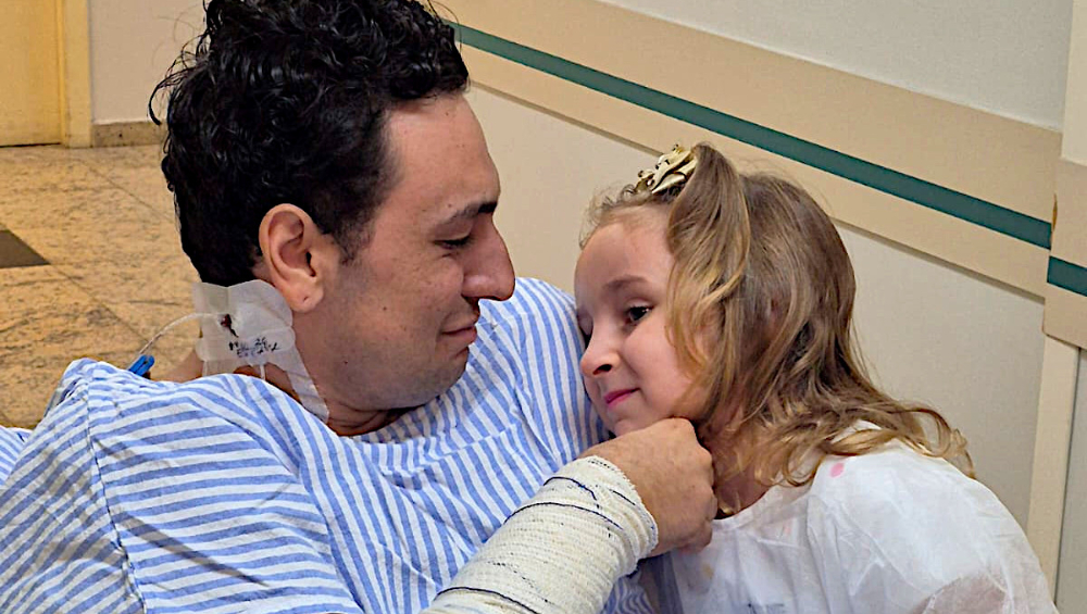 Joana: aos cinco anos, ajudou a equipe do Becker a salvar uma vida