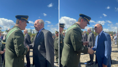 Provedor e Irm&atilde;o da Santa Casa recebem Medalha do Ex&eacute;rcito Brasileiro